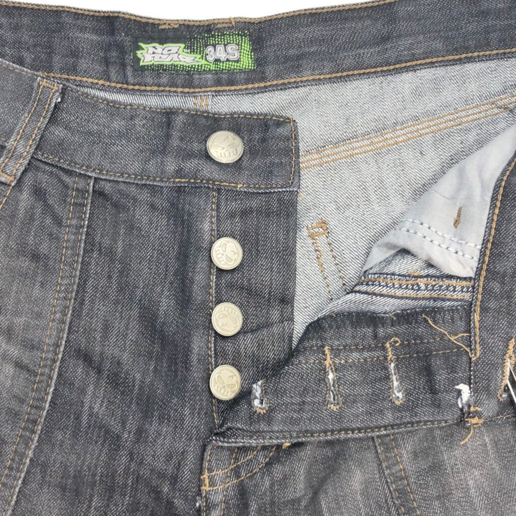 00s NO FEAR Denim Cargo Pants