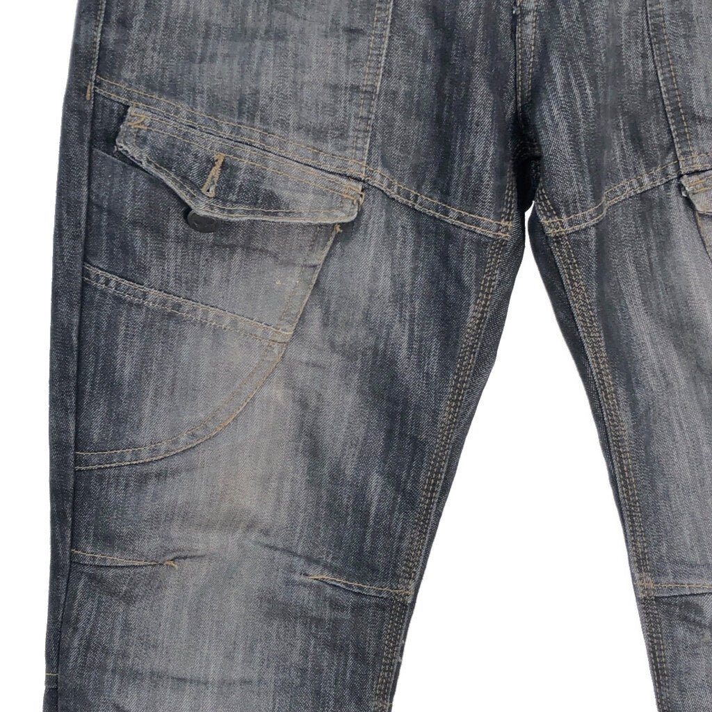 00s NO FEAR Denim Cargo Pants