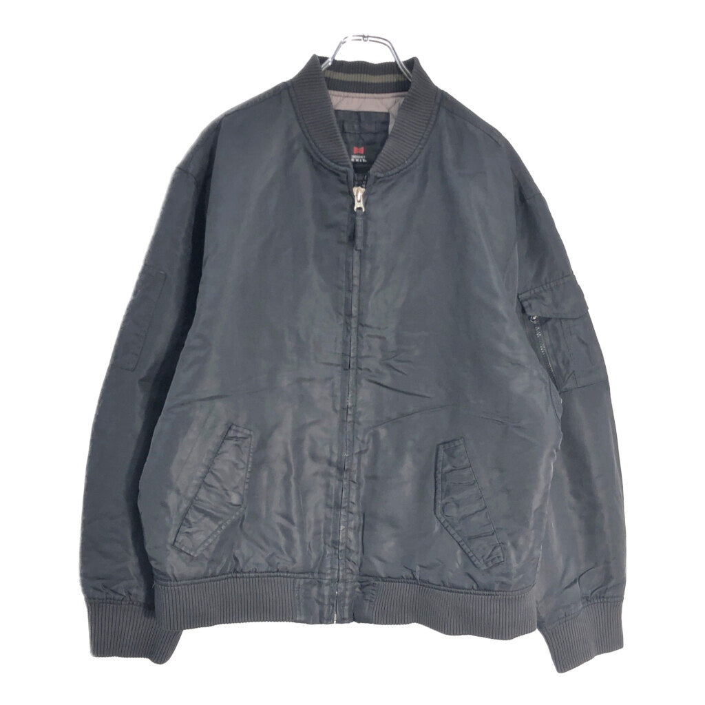 90s EMERGENCY EXIT MA-1 Flight Jacket Military Jacket