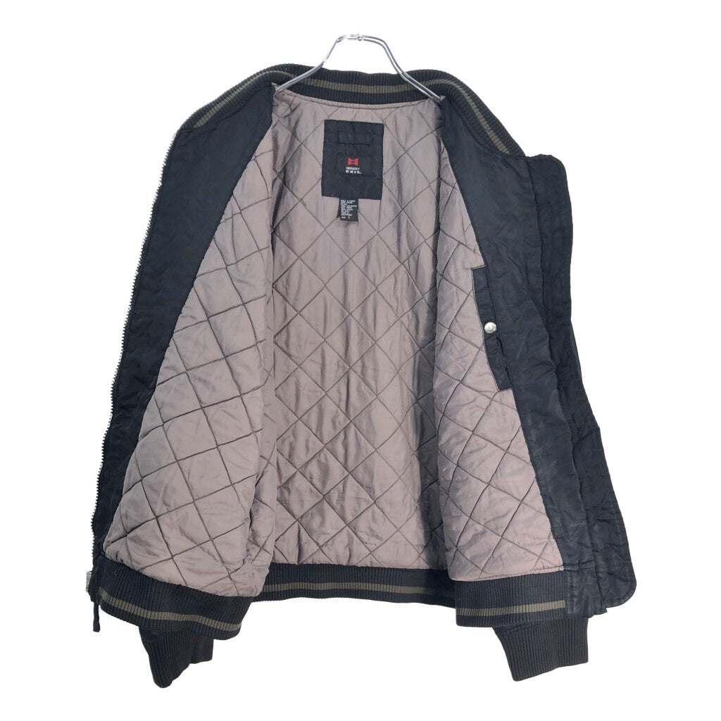 90s EMERGENCY EXIT MA-1 Flight Jacket Military Jacket