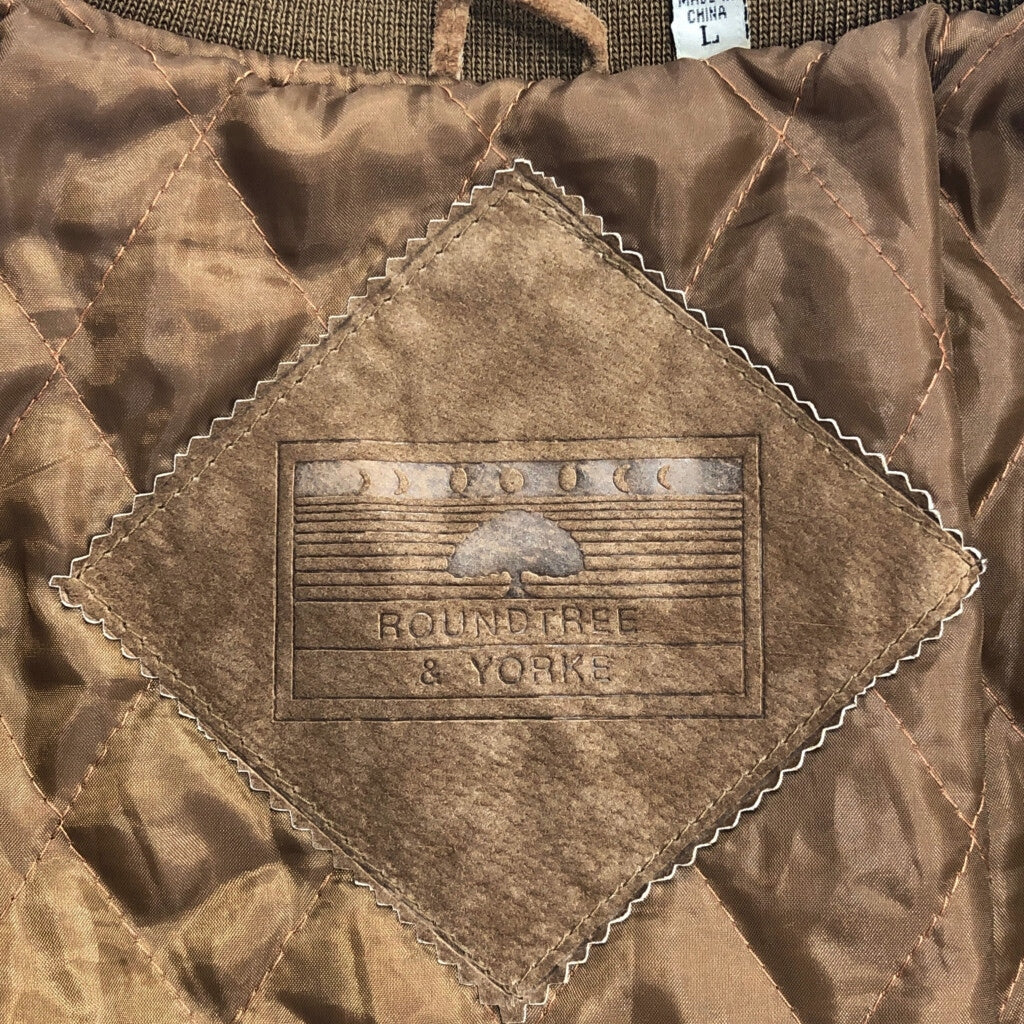 ROUNDTREE＆YORKE Leather Jacket