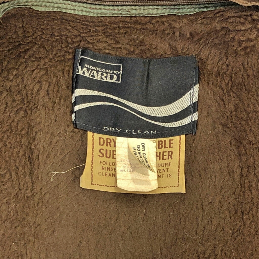 70s MONTGOMERY WARD Leather Jacket