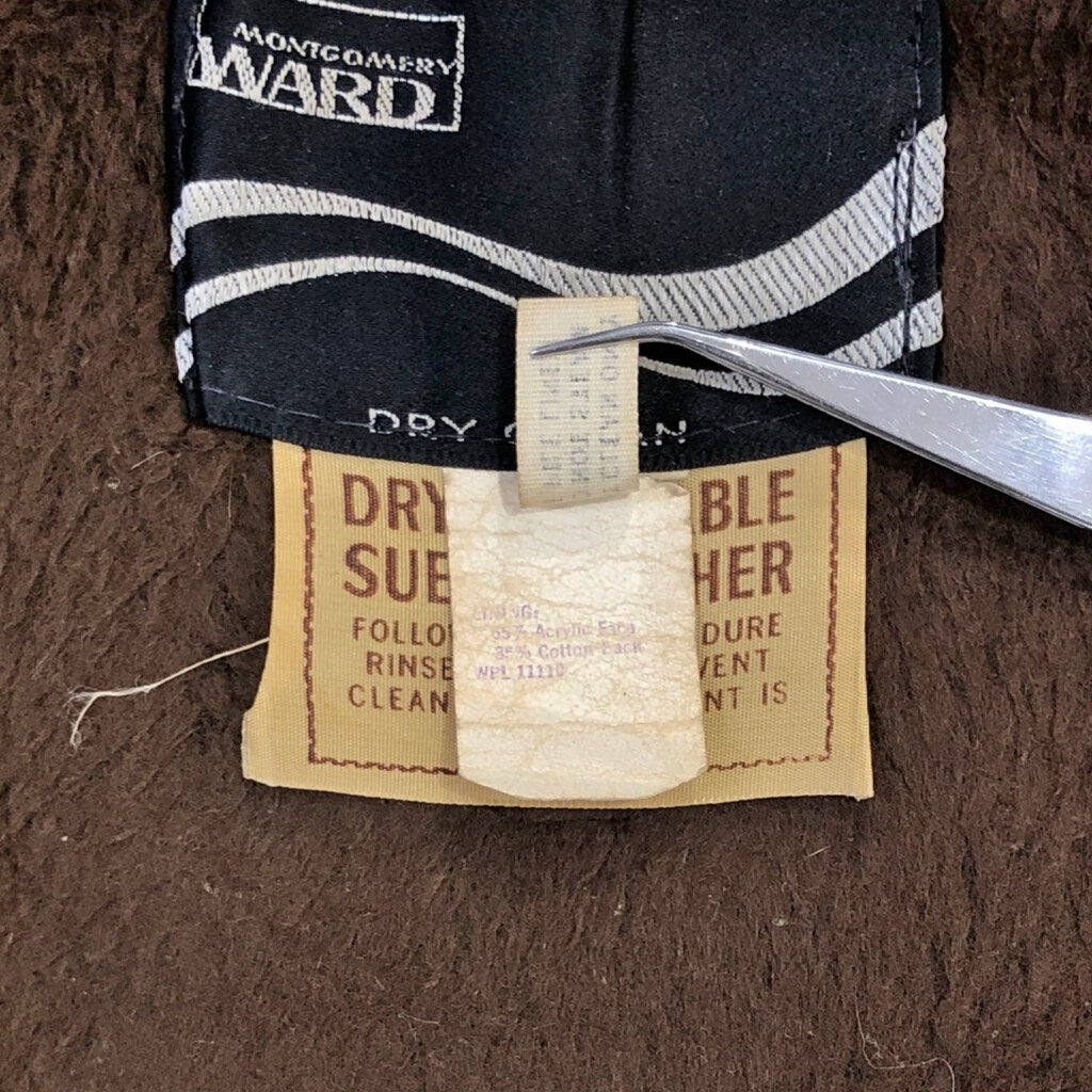 70s MONTGOMERY WARD Leather Jacket