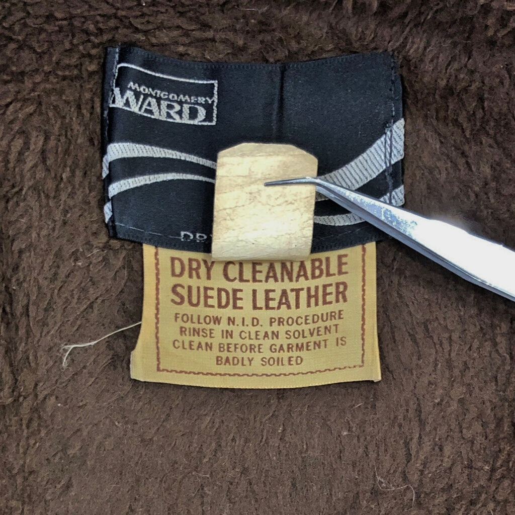 70s MONTGOMERY WARD Leather Jacket