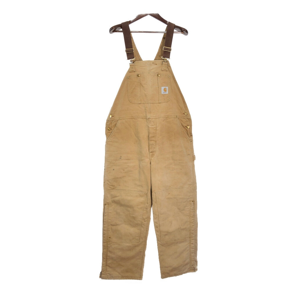 00s Carhartt Duck Double Knee Bib Overall Duck Overall