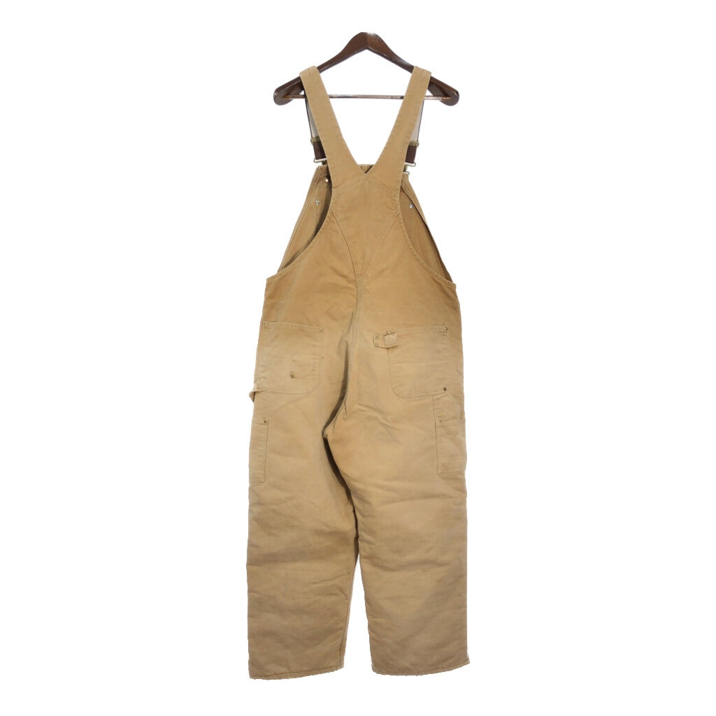 00s Carhartt Duck Double Knee Bib Overall Duck Overall