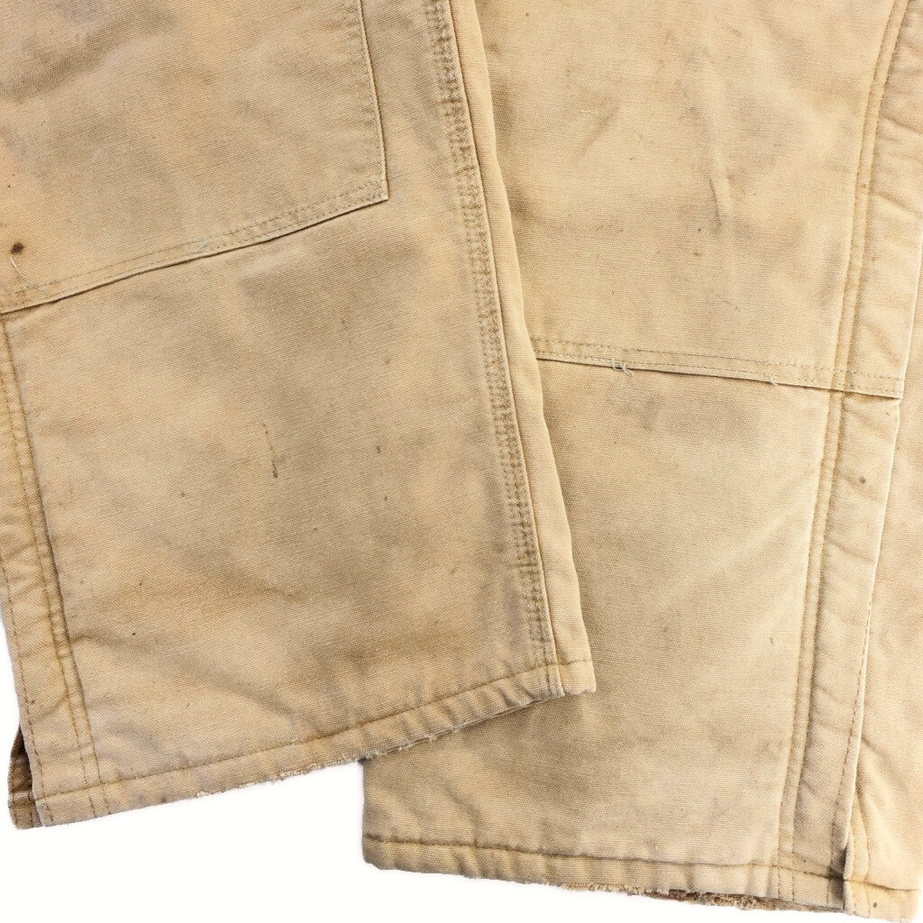 00s Carhartt Duck Double Knee Bib Overall Duck Overall