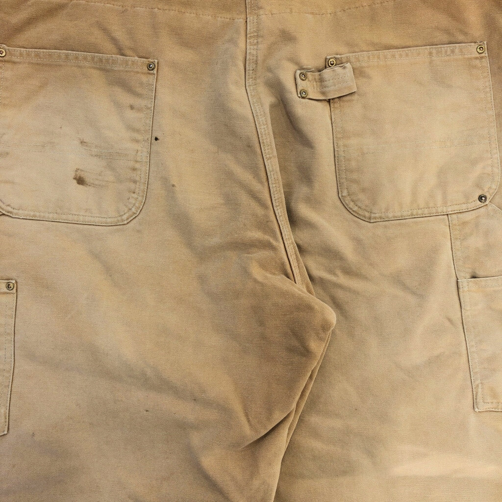 00s Carhartt Duck Double Knee Bib Overall Duck Overall