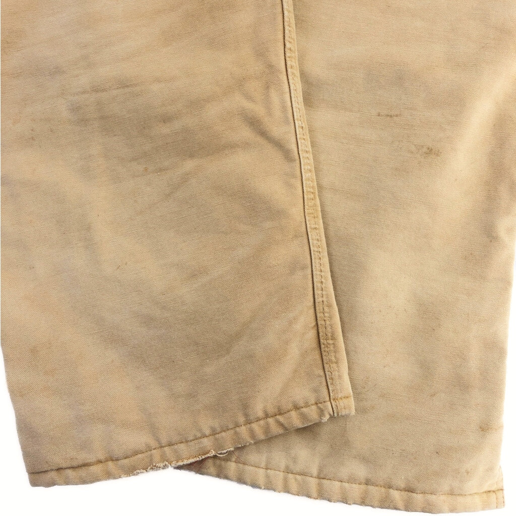 00s Carhartt Duck Double Knee Bib Overall Duck Overall