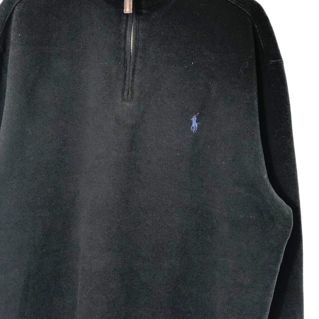 Polo by Ralph Lauren Half Zip Cotton Sweater Half Zip Sweater