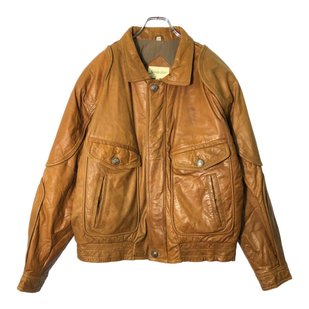 90s ST.JOHN'S BAY Leather Jacket