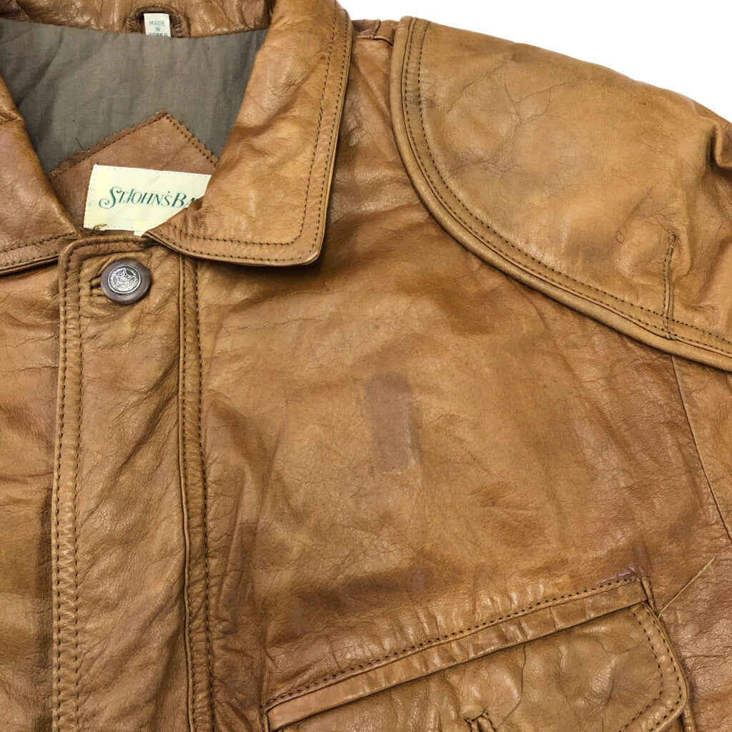 90s ST.JOHN'S BAY Leather Jacket