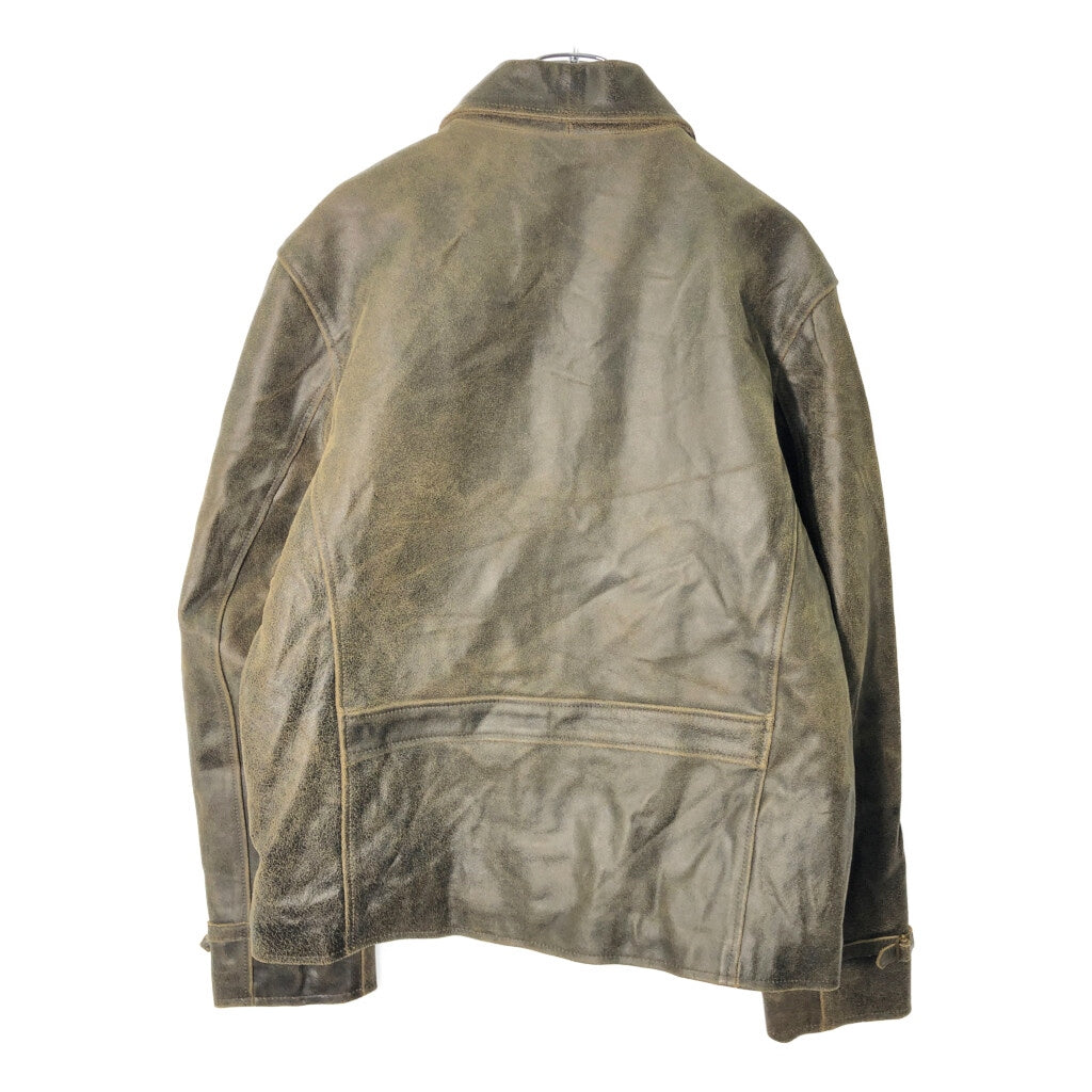 00s J.CREW Leather Jacket