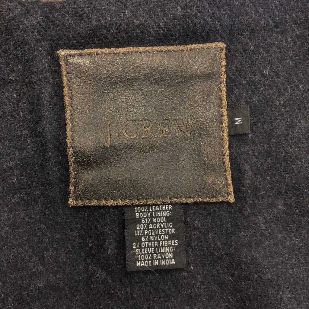 00s J.CREW Leather Jacket