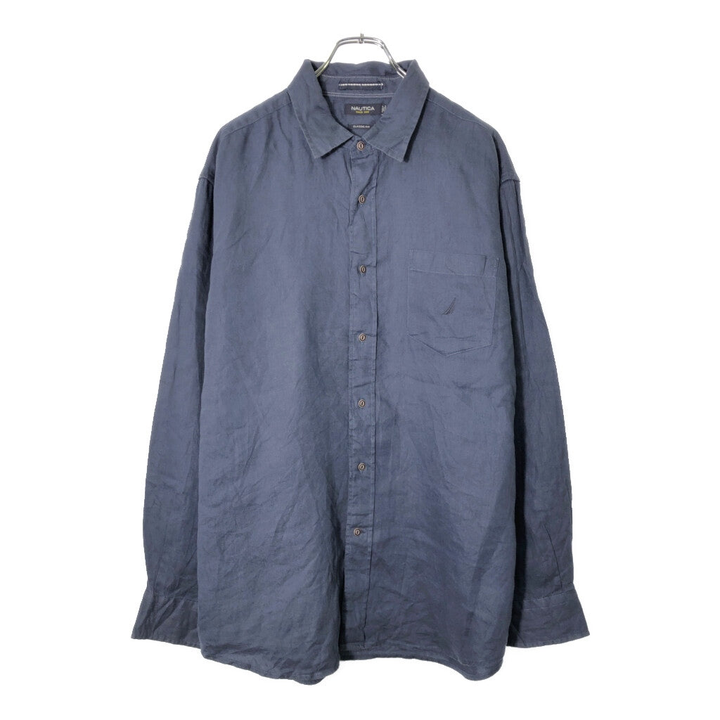 NAUTICA Linen L/S Shirt