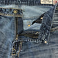Buckle Denim Pants