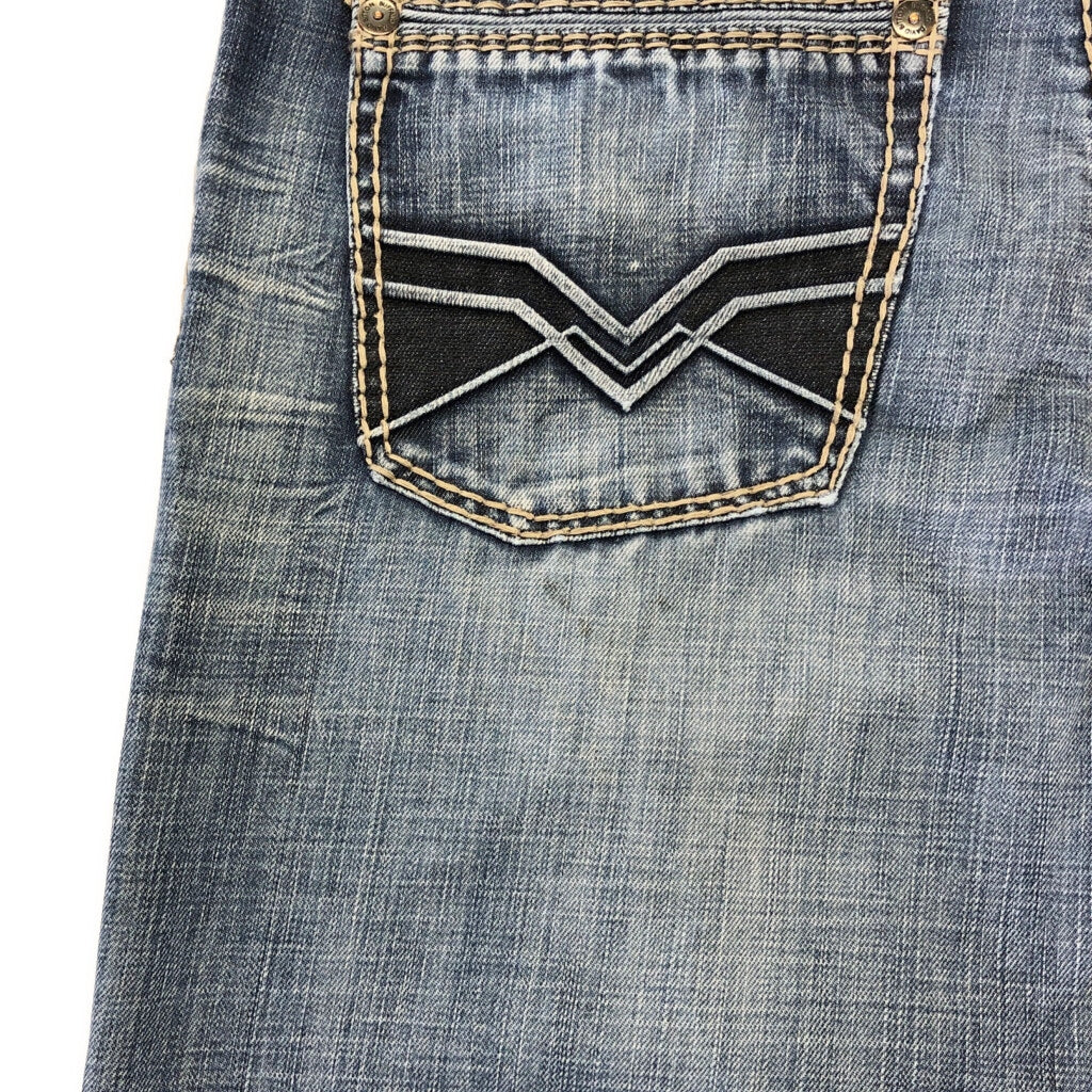 Buckle Denim Pants