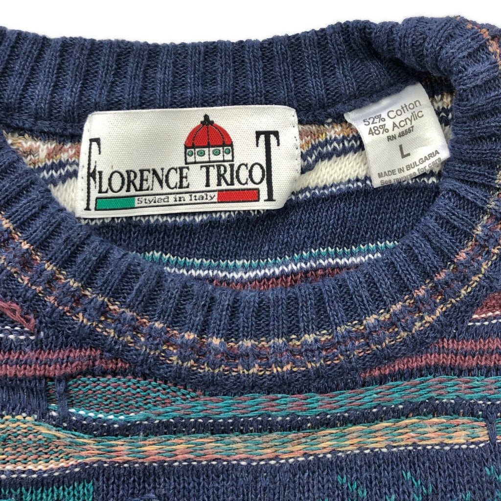 FLORENCE TRICOT 3D Knit Sweater