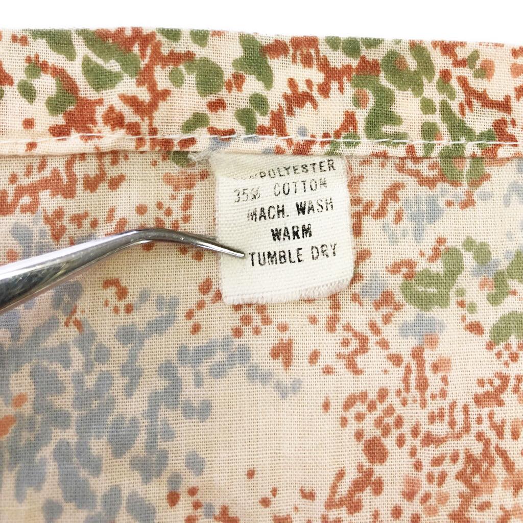 70s TOWNCRAFT Patterned Shirt