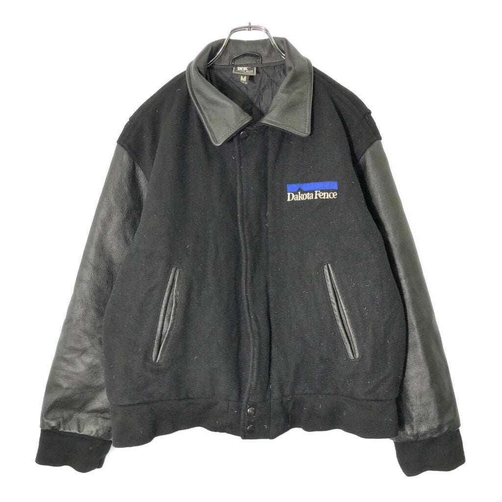 90s WHITE BEAR Stadium Jacket