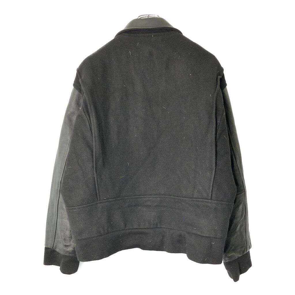 90s WHITE BEAR Stadium Jacket