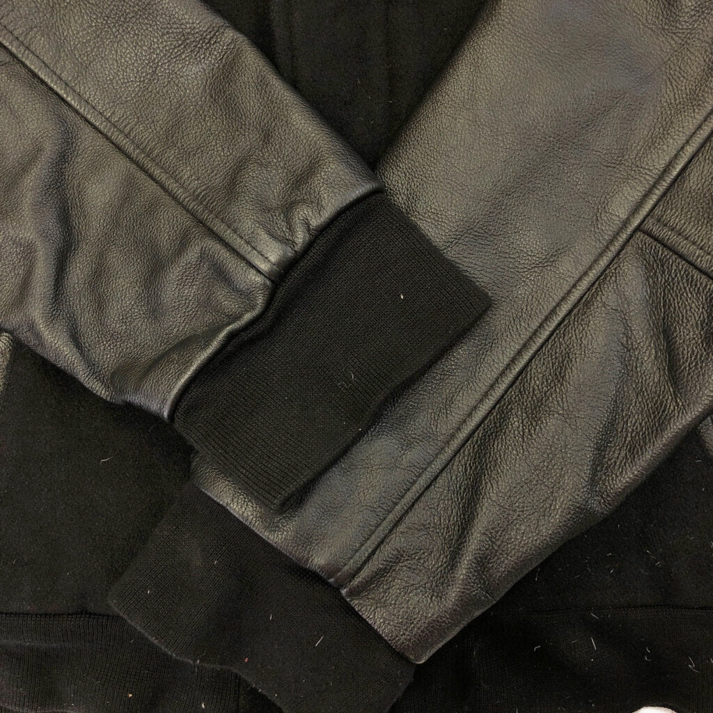 90s WHITE BEAR Stadium Jacket