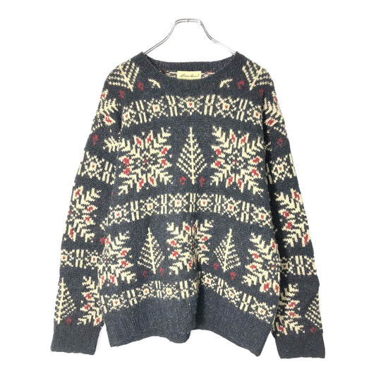 00s Eddie Bauer Nordic Crewneck Sweater