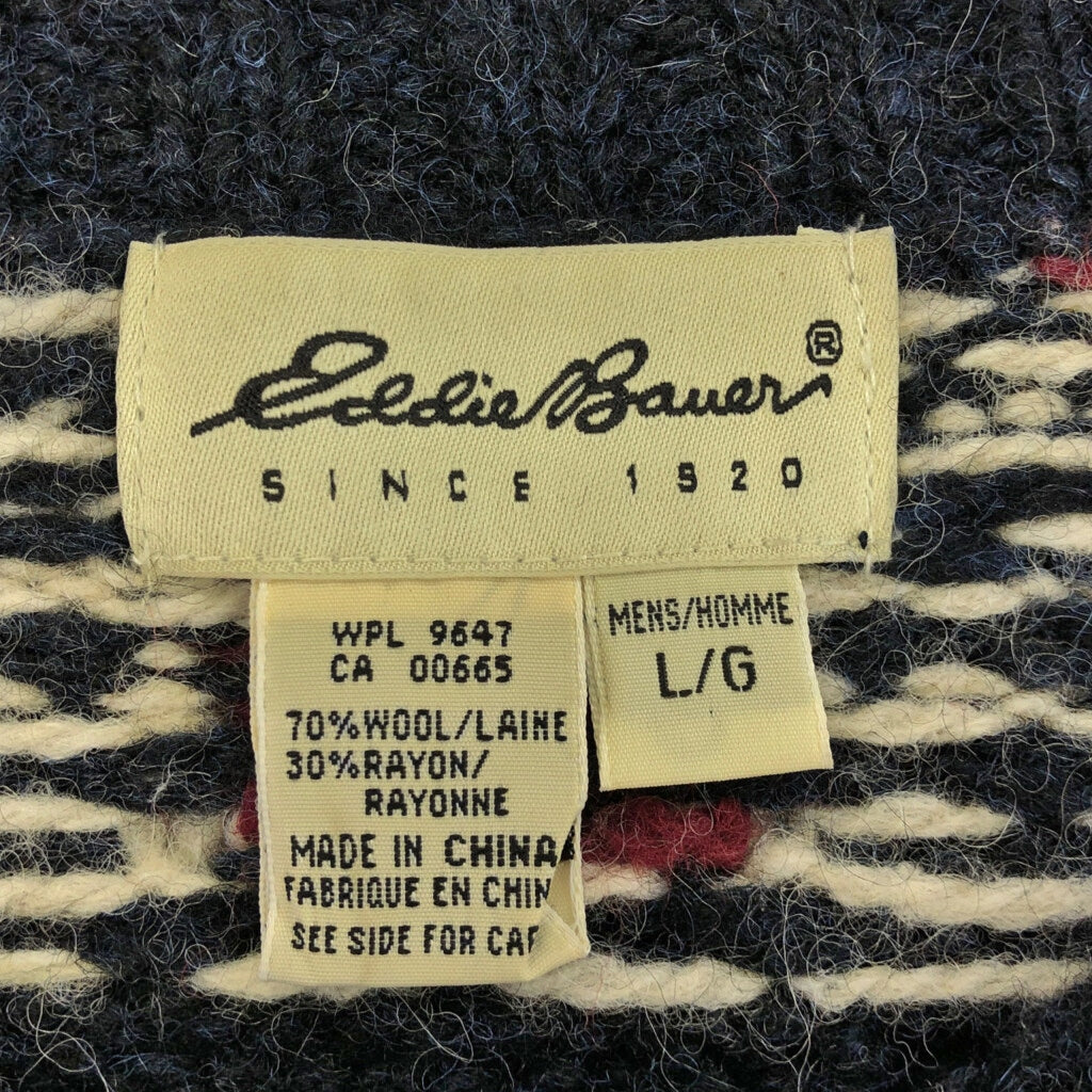 00s Eddie Bauer Nordic Crewneck Sweater