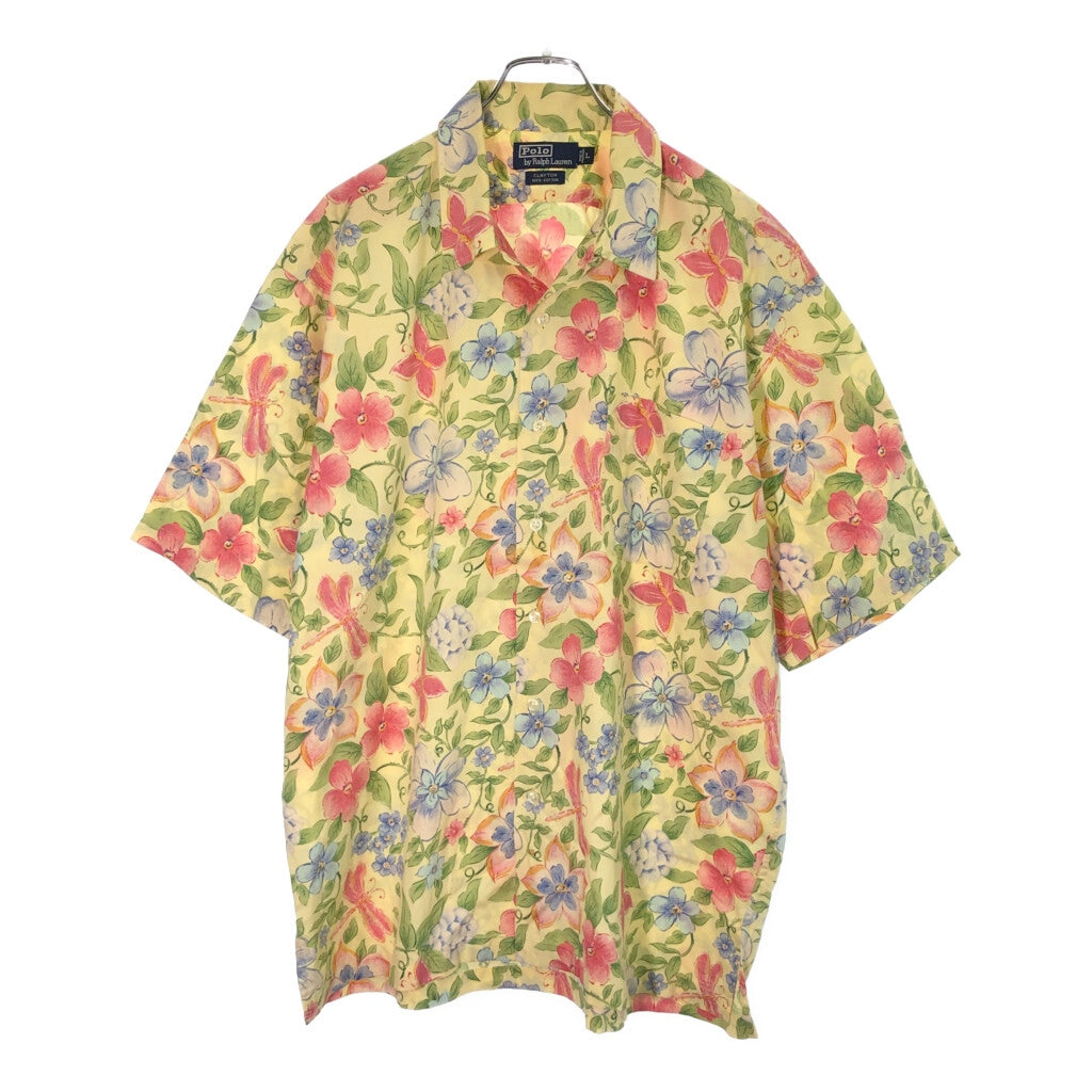 90s Polo by Ralph Lauren CLAYTON Open Collar Shirt