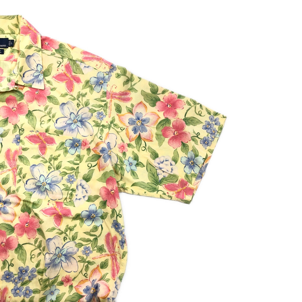 90s Polo by Ralph Lauren CLAYTON Open Collar Shirt