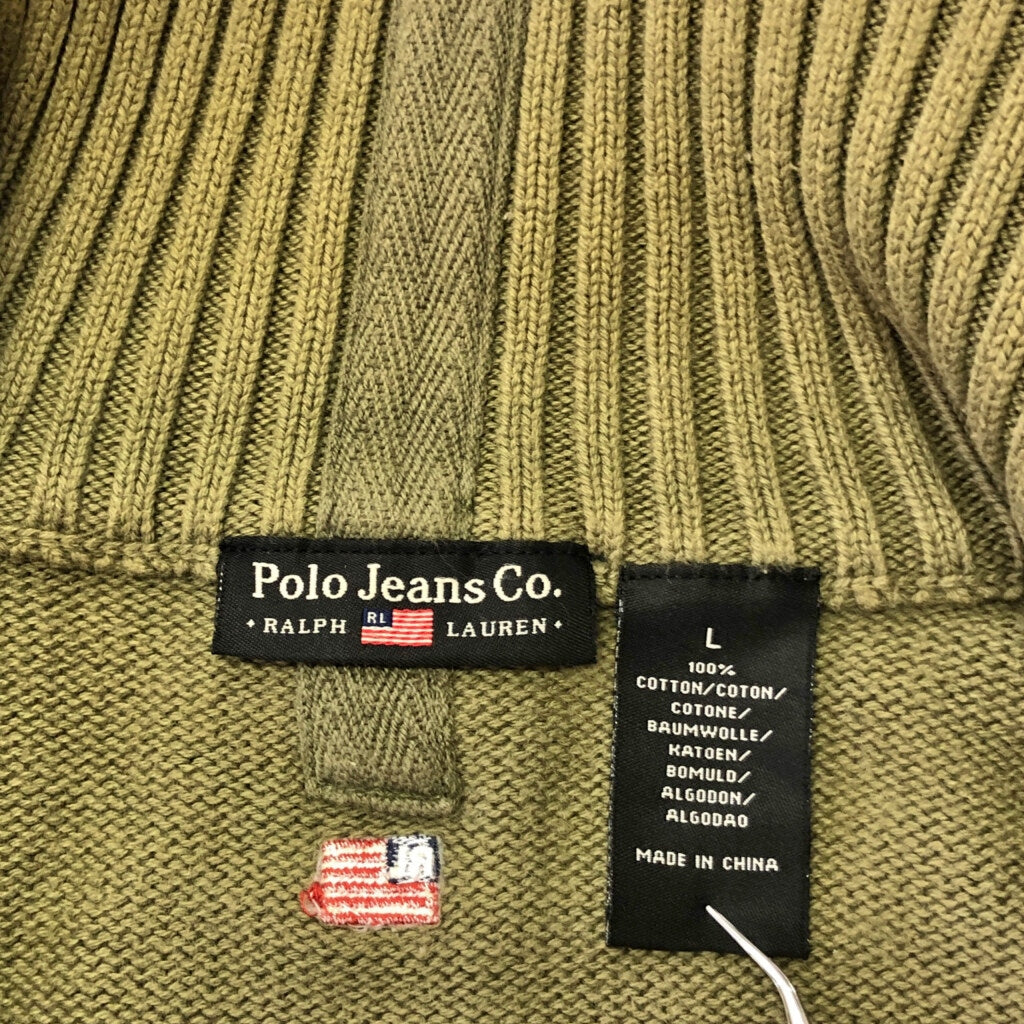 POLO JEANS Driver Full Zip Sweater
