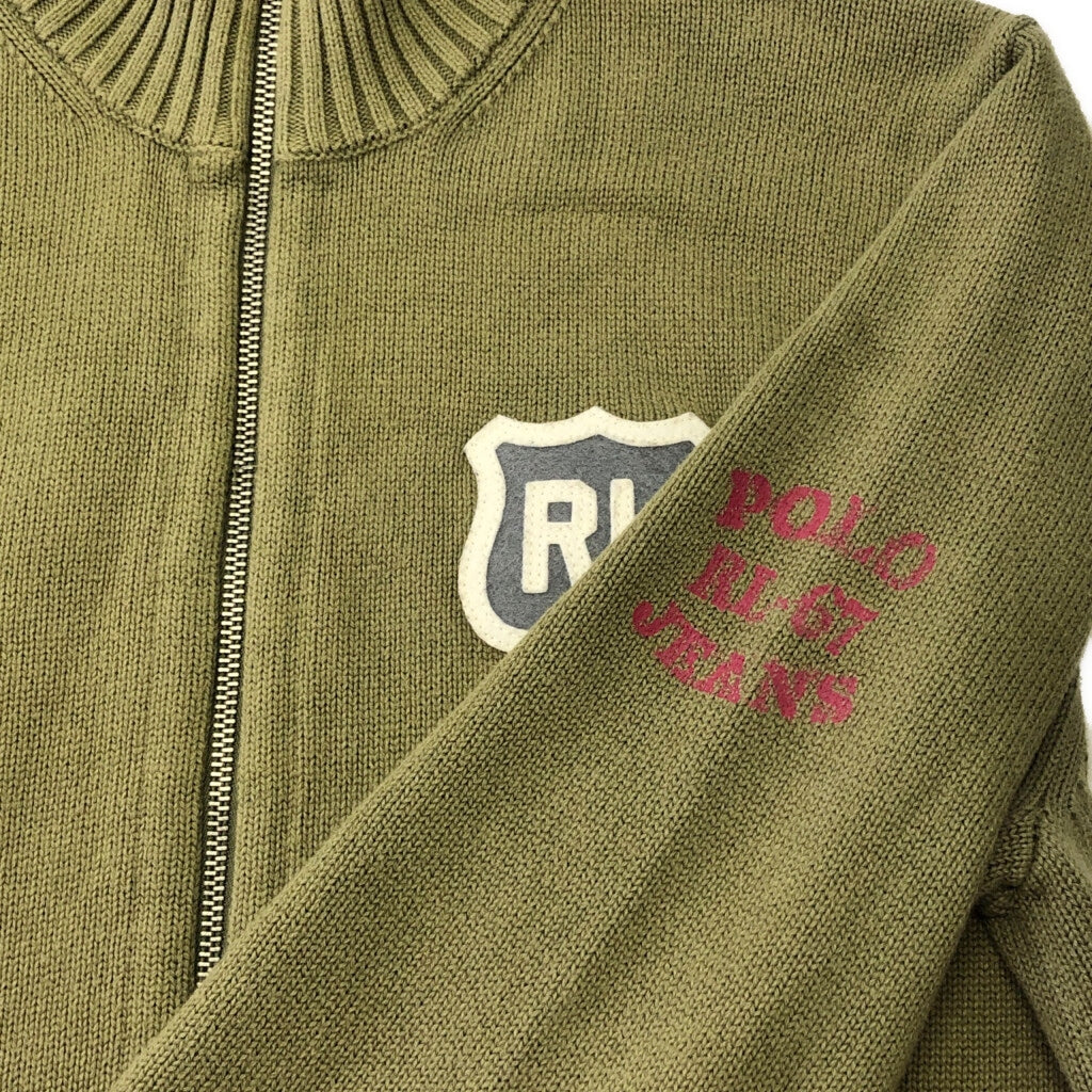 POLO JEANS Driver Full Zip Sweater