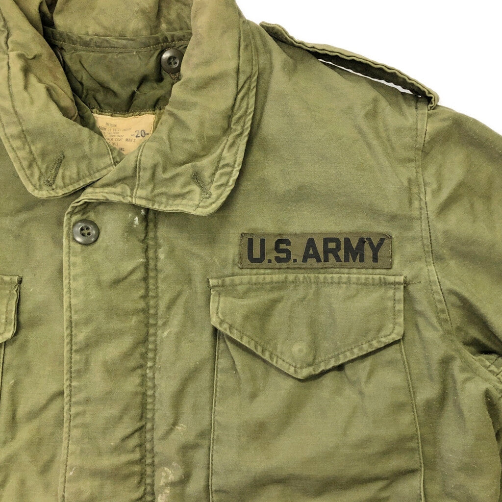 80s U.S.ARMY M-65 Field Jacket 3rd Military Jacket