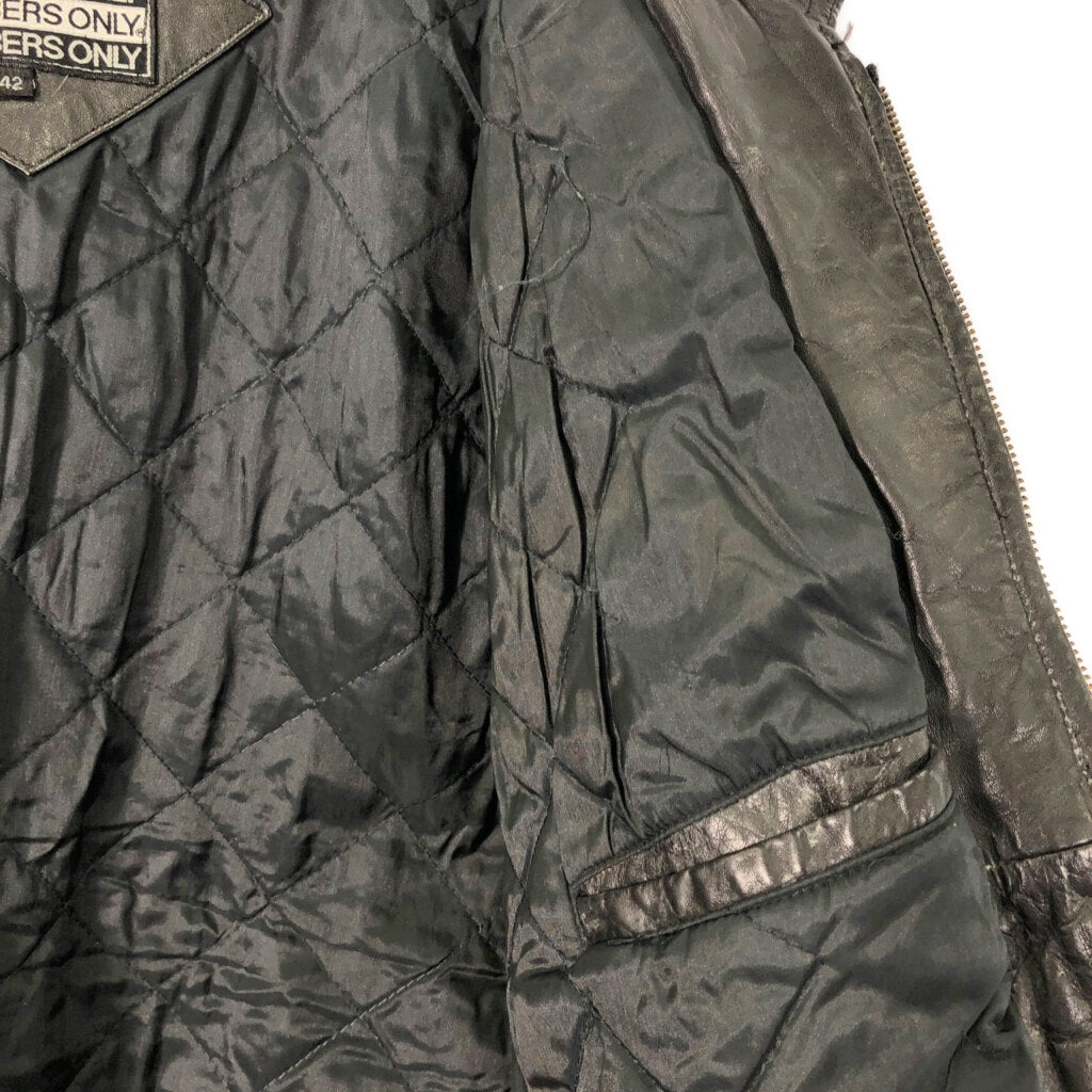 90s MEMBERS ONLY Leather Jacket