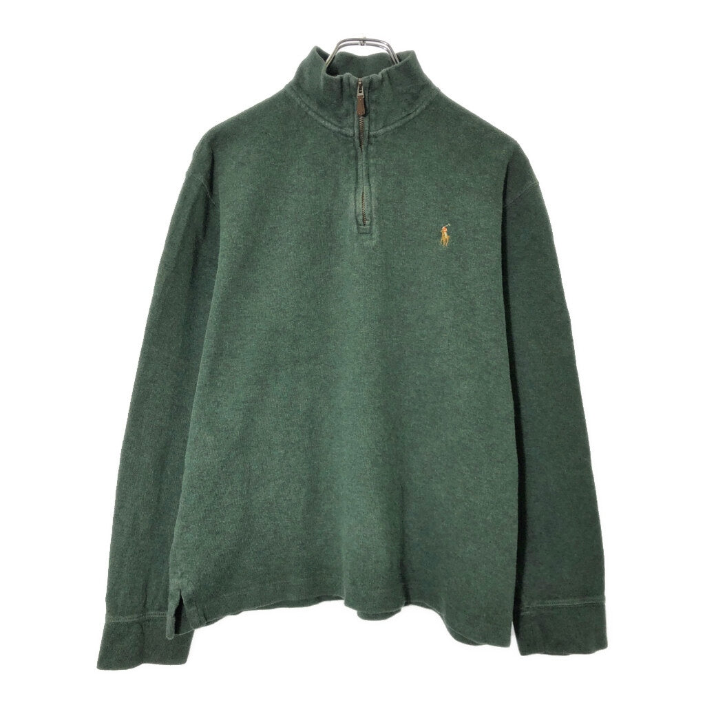 Polo by Ralph Lauren Half Zip Cotton Sweater Half Zip Sweater