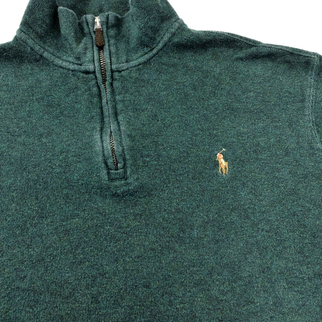 Polo by Ralph Lauren Half Zip Cotton Sweater Half Zip Sweater