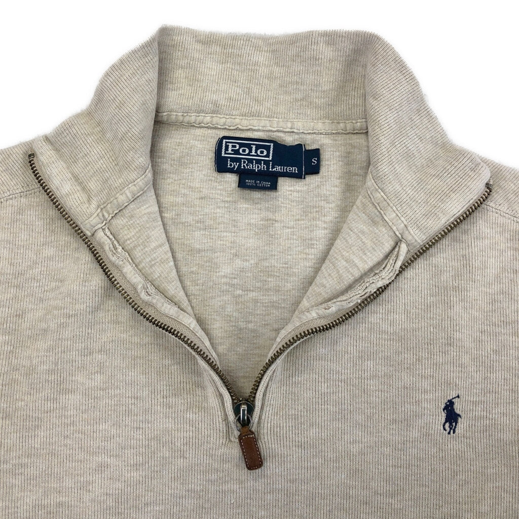 Polo by Ralph Lauren Half Zip Cotton Sweater Half Zip Sweater