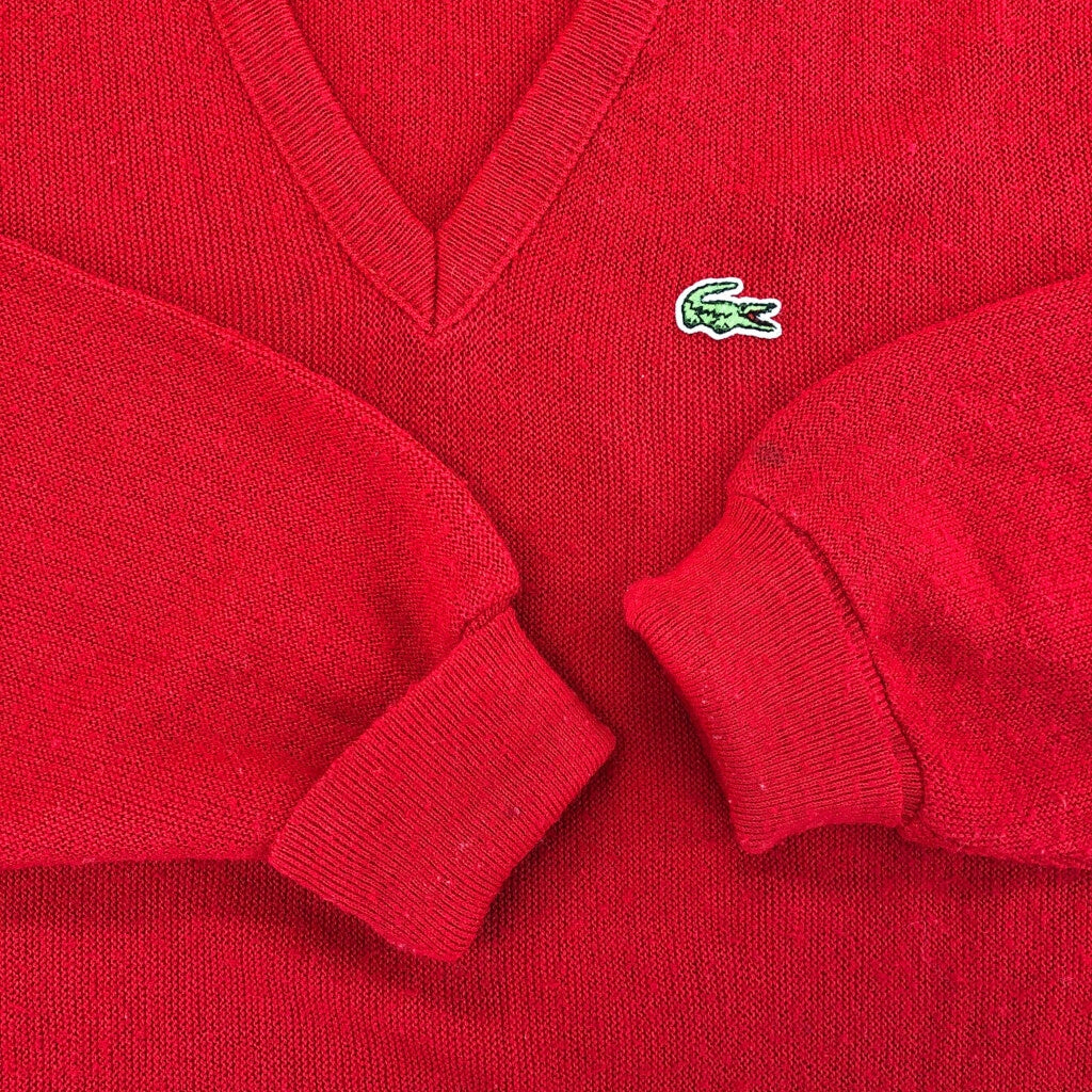 80s IZOD LACOSTE V-Neck Sweater