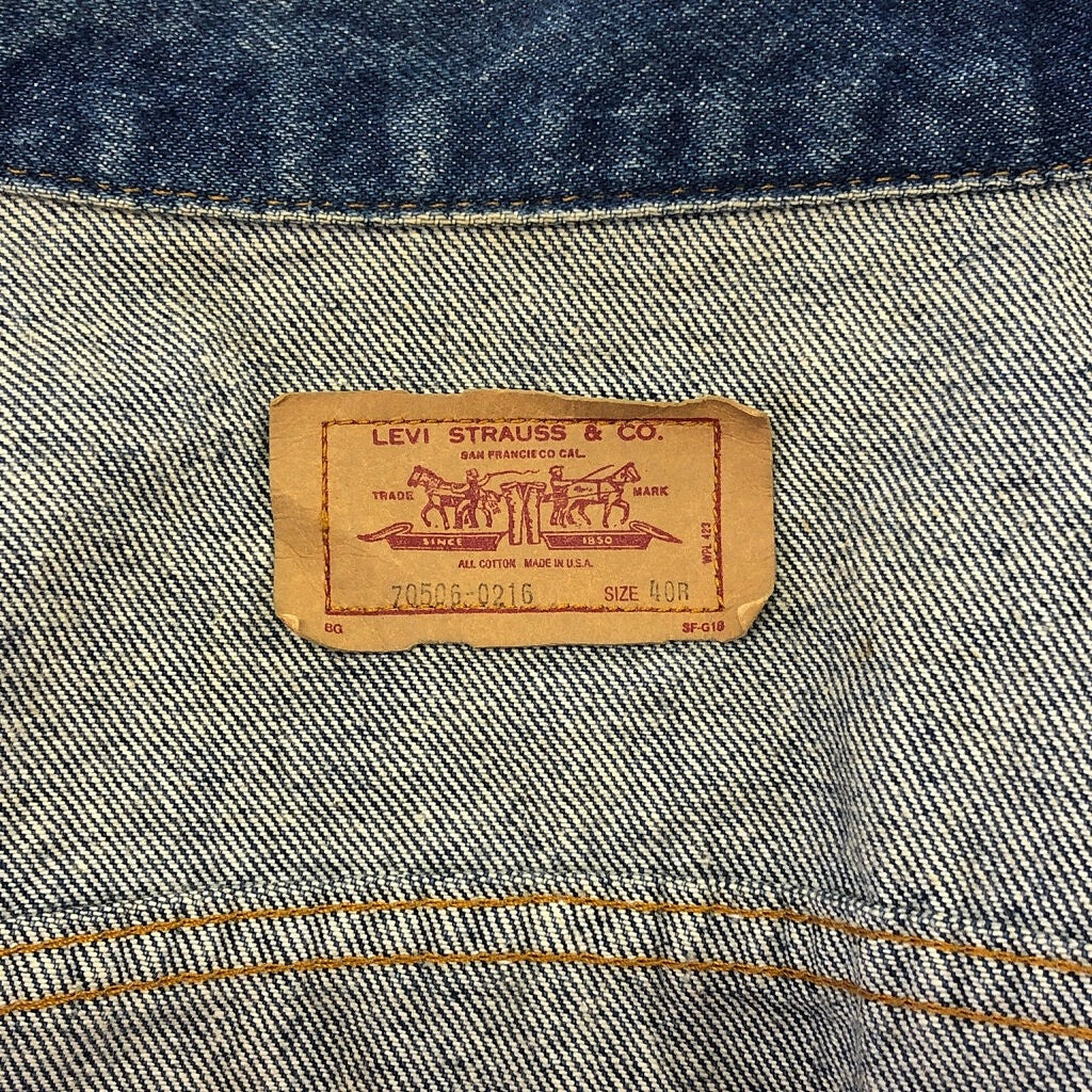 80s Levi's 70506-0216 Denim Jacket