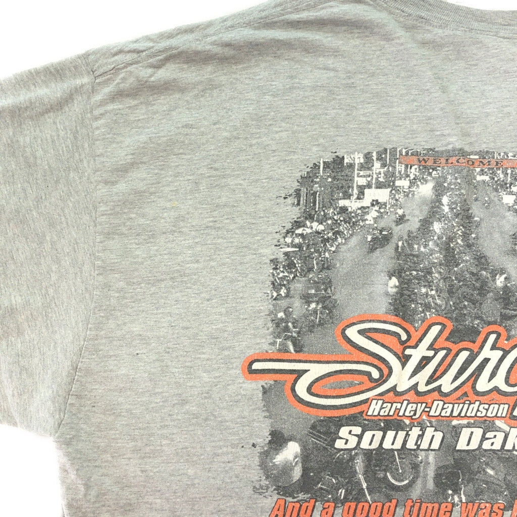 00s HARLEY DAVIDSON Motorcycle Long Sleeve T-Shirt