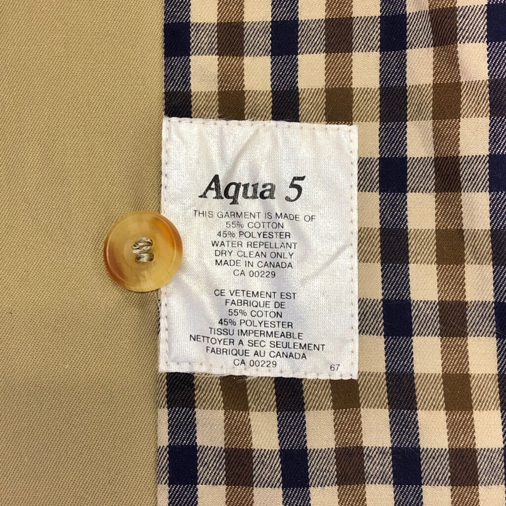 80s Aquascutum Trench Trench Coat