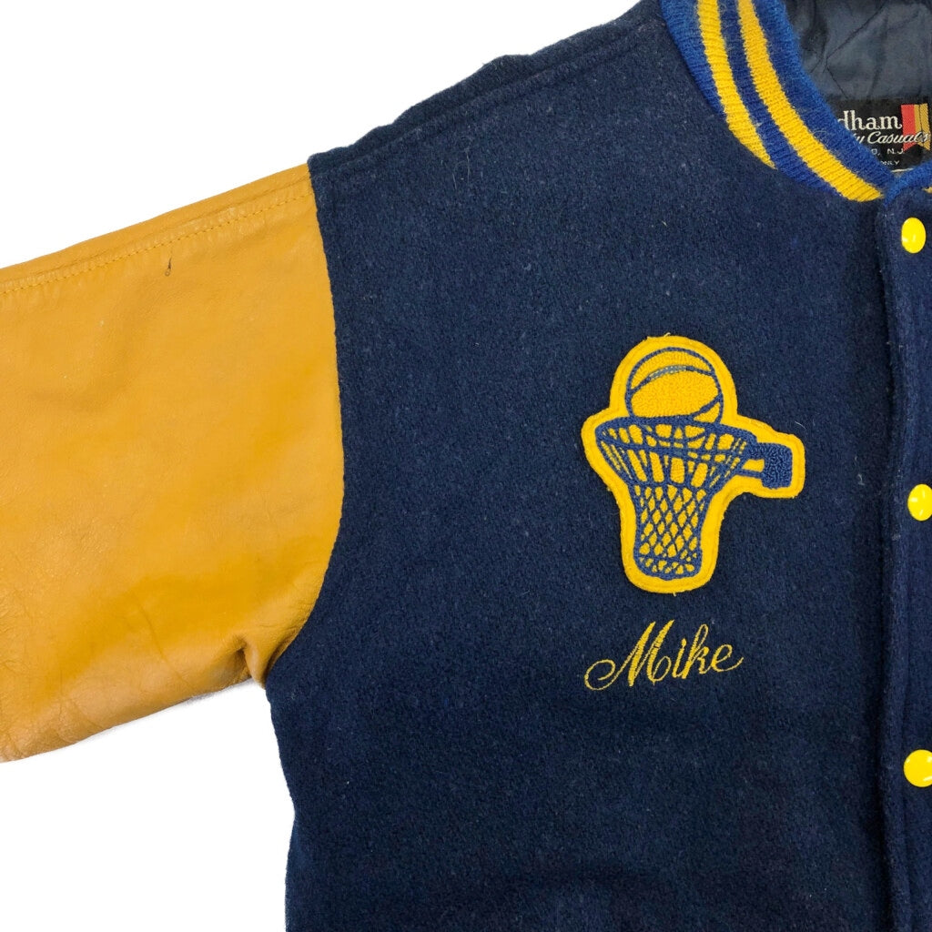 70s Fordham Quality Casuals Varsity Stadium Jacket