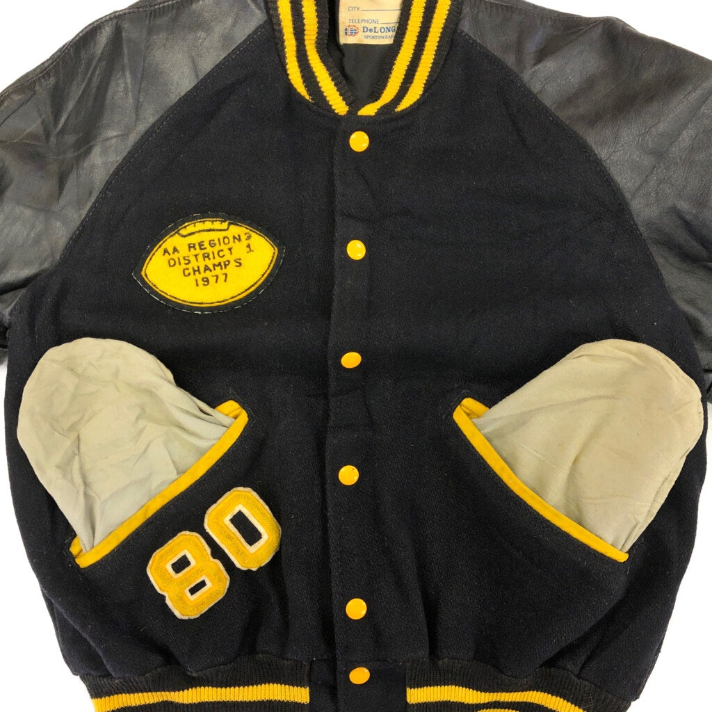 80s DeLONG Varsity Stadium Jacket
