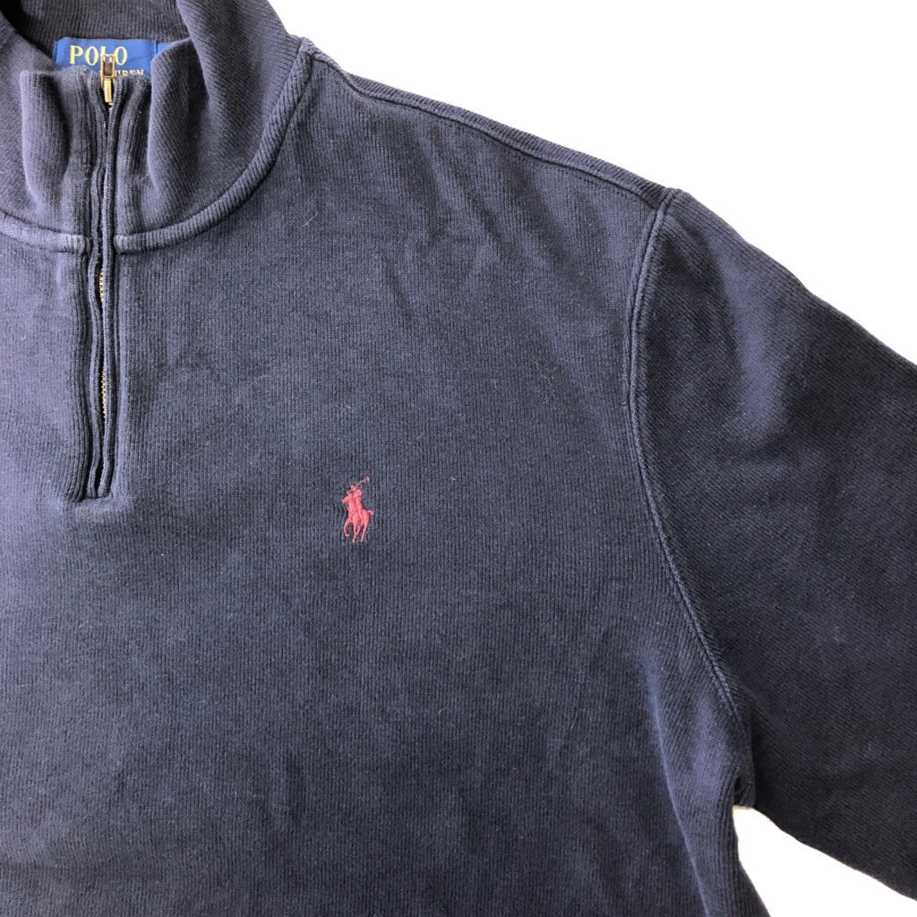 Polo by Ralph Lauren Half Zip Cotton Sweater Half Zip Sweater
