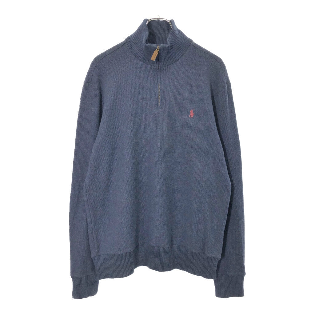 Polo by Ralph Lauren Half Zip Cotton Sweater Half Zip Sweater