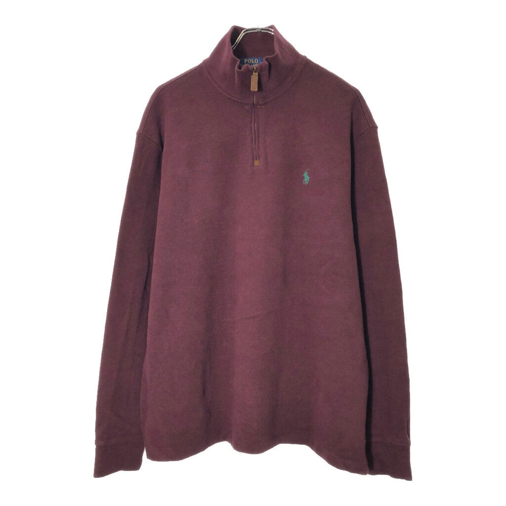 Polo by Ralph Lauren Half Zip Cotton Sweater Half Zip Sweater