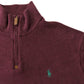 Polo by Ralph Lauren Half Zip Cotton Sweater Half Zip Sweater