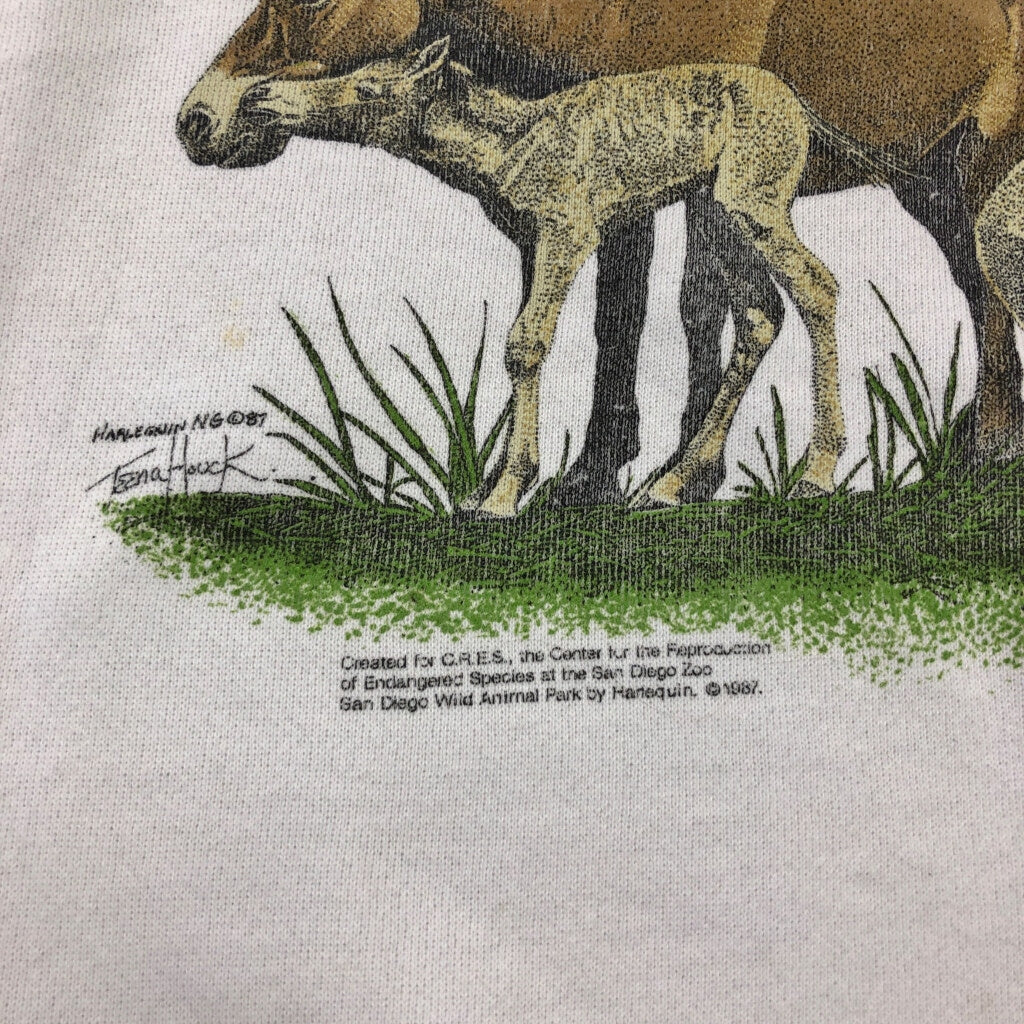 80s Hanes Animal Sweat
