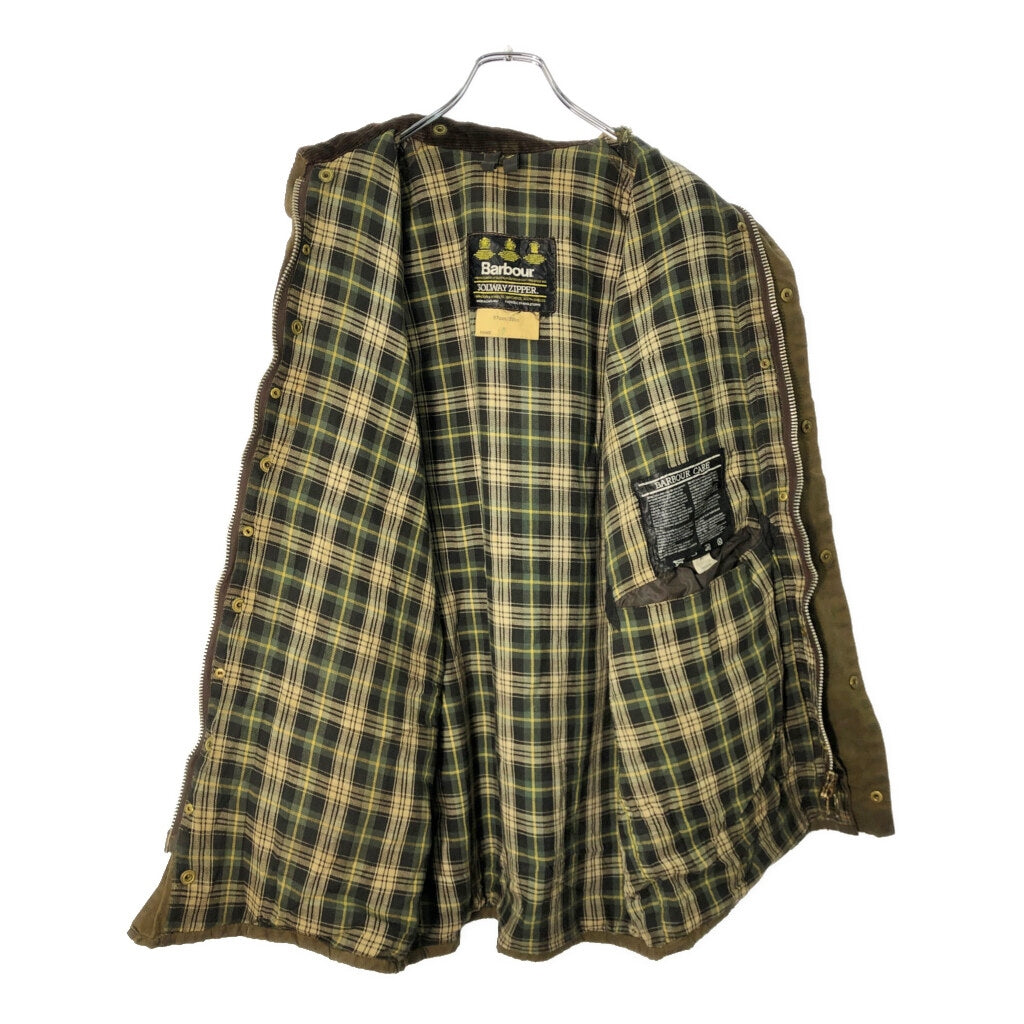 90s Barbour SOLWAY ZIPPER Oiled Jacket