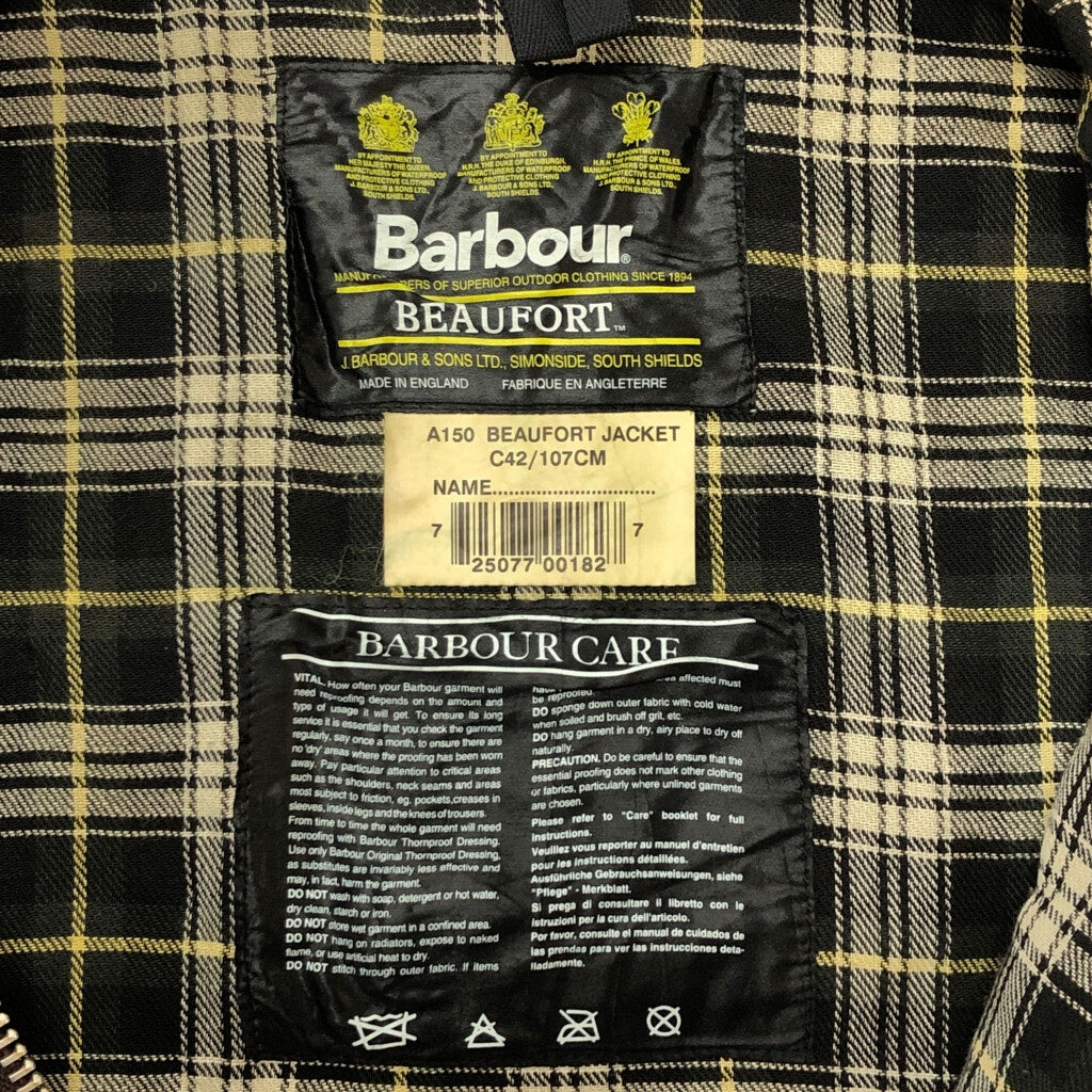 90s Barbour BEAUFORT Oiled Jacket